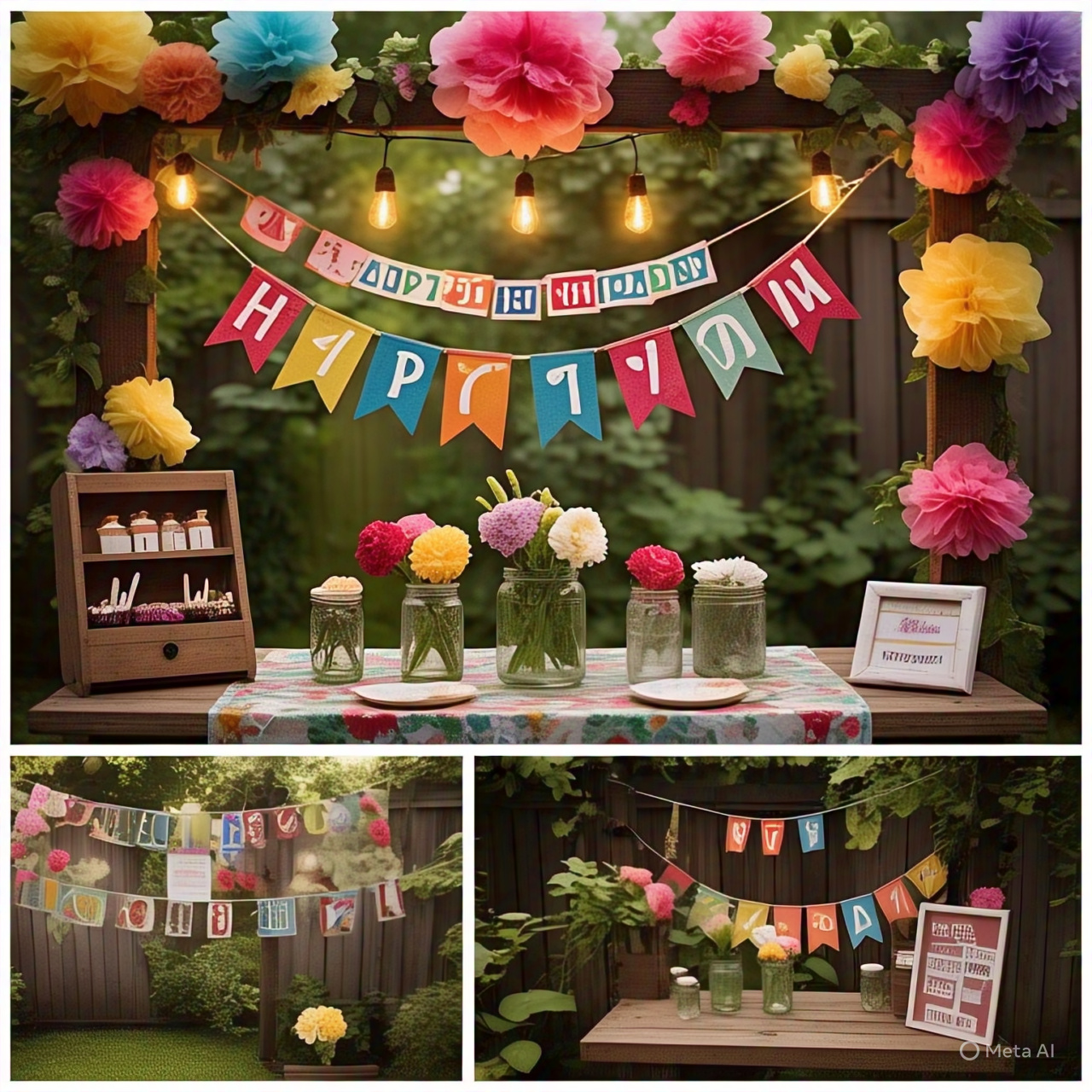 A Complete How-To for Making Your Own:Simple birthday decoration at home